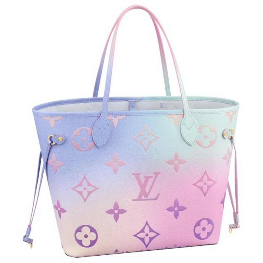 SOLD Louis Vuitton Giant Monogram Neverfull MM Sunrise Pastel Spring in the City - Picture 1 of 16